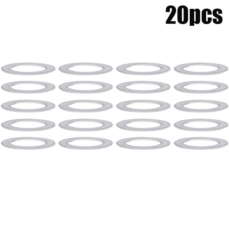 10-100PCS Car Engine Oil Pan Oil Drain Screw Gasket Seal Ring for Honda 14mm Hole Nut Aluminium Sealing Washer Auto Parts