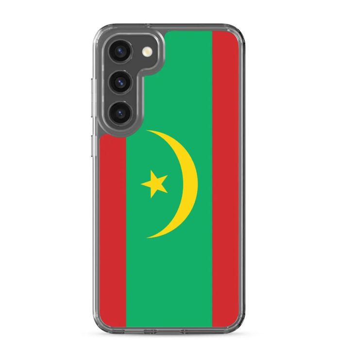 Coque Téléphone - Samsung - Galaxy S23 Plus - Drapeau De La Mauritanie - Souple - Multicolore