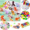 Animal Jigsaw Puzzles Gift Birthday Pinata Fillers Self-ink Seal Bouncy Ball  Rewards Party Favors Kid Surprise Birthday Child
