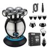 7D Men's Electric Shaver, Floating Cutting Head, Portable Load, Beard Cutter, Skull Shaver, Waterproof Shaving