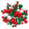 10-30mm Xmas Tree Decorative Ball Brightly Colored Christmas Craft Supplies Christmas