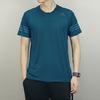 adidas Чистая дышащая быстросохнущая футболка с круглым вырезом, мужские топы, синий CE0862