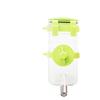 Dog Water Dispenser Hanging Automatic Pet Drinking Bottle for Small Medium Dogs and Cats Green 350ML