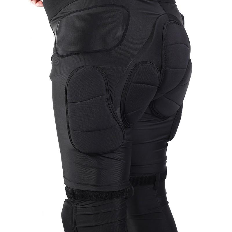Adult Skiing Snowboarding Protective Underwear Set With Thickened Hip Pad Knee Pads Fall Prevention