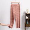 Spring and Summer New Retro Striped Loose Casual Straight-leg Pants, Large-sized Thin Simple Home Pants, Walking Pants