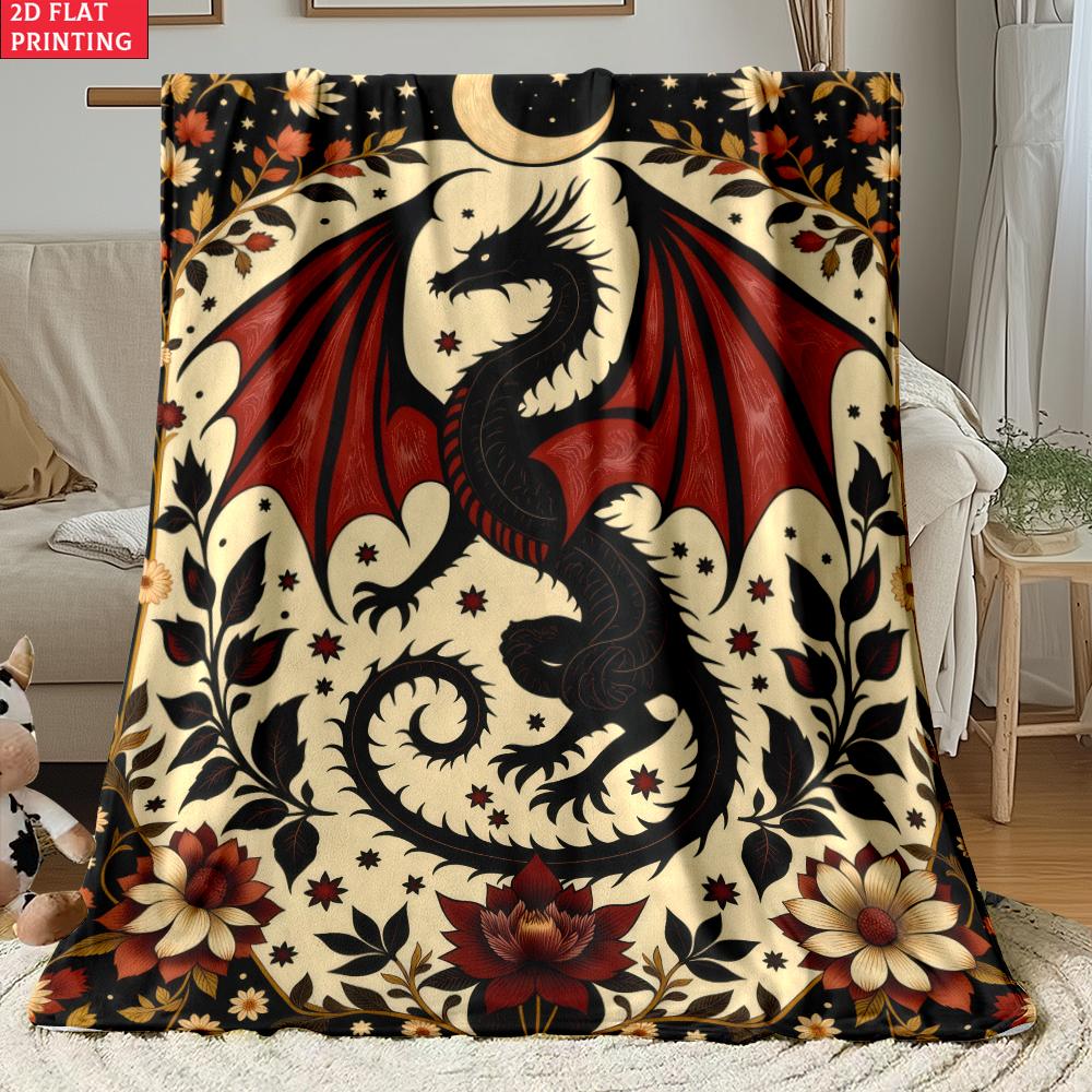 To My Mom Print Flannel Blanket,Purple Rose Butterfly Warm Throw Blanket, Mother's Day Gift from Daughter, Cozy Bed Sofa Blanket