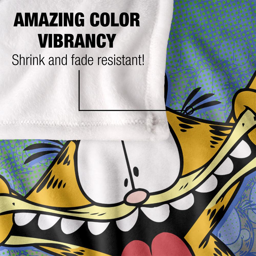 Garfield Silky Face Supersoft Blanket
