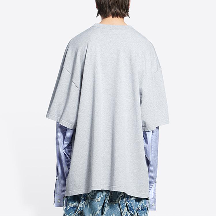 Balenciaga Футболка с объемными рукавами Slime 671401TLVF11203