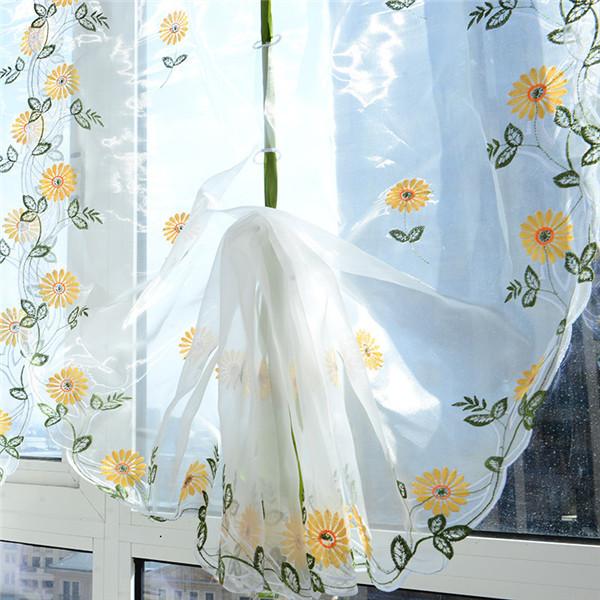 1 шт., подъемная занавеска в Риме, экран с вышивкой, честность, занавеска с бабочкой, романтическая домашняя занавеска на липучке