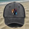 Кепка-кепка Snapback с реалистичным принтом головы тигра, спортивная кепка с изображением животных, разноцветная регулируемая пряжка, неэластичная летняя регулируемая бейсболка