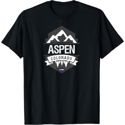 Винтажная футболка Aspen Colorado Rocky Mountain
