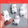 Магнит на холодильник в виде кошки из смолы с 3D мультяшным дизайном для домашнего декора и в качестве подарка
