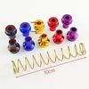 Stainless Steel Motorcycle Brake Arm Spring Aluminum Head Retractable Brake Springs