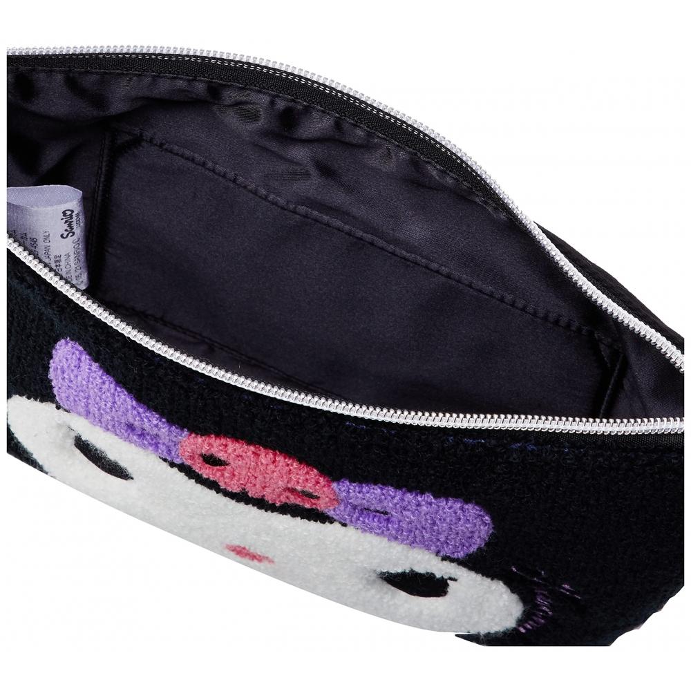 Sanrio Sagara Pouch Pouch Kuromi 03Черный