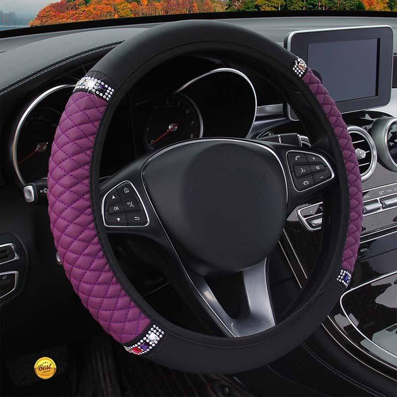 Car Steering Wheel Cover Without Inner Ring For Mercedes-BenzA-Klasse For Bmw-3 Series
