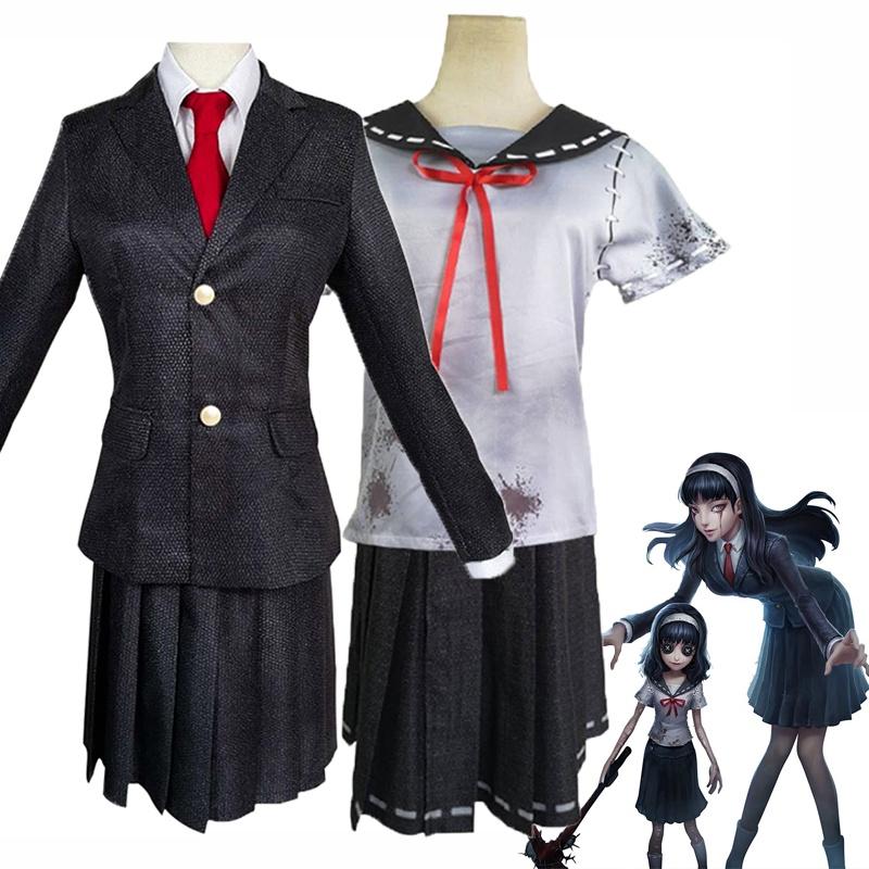 Identity V Kawakami Tomie Cosplay Costume Exquisite School Jk Uniform Full Set Outfit