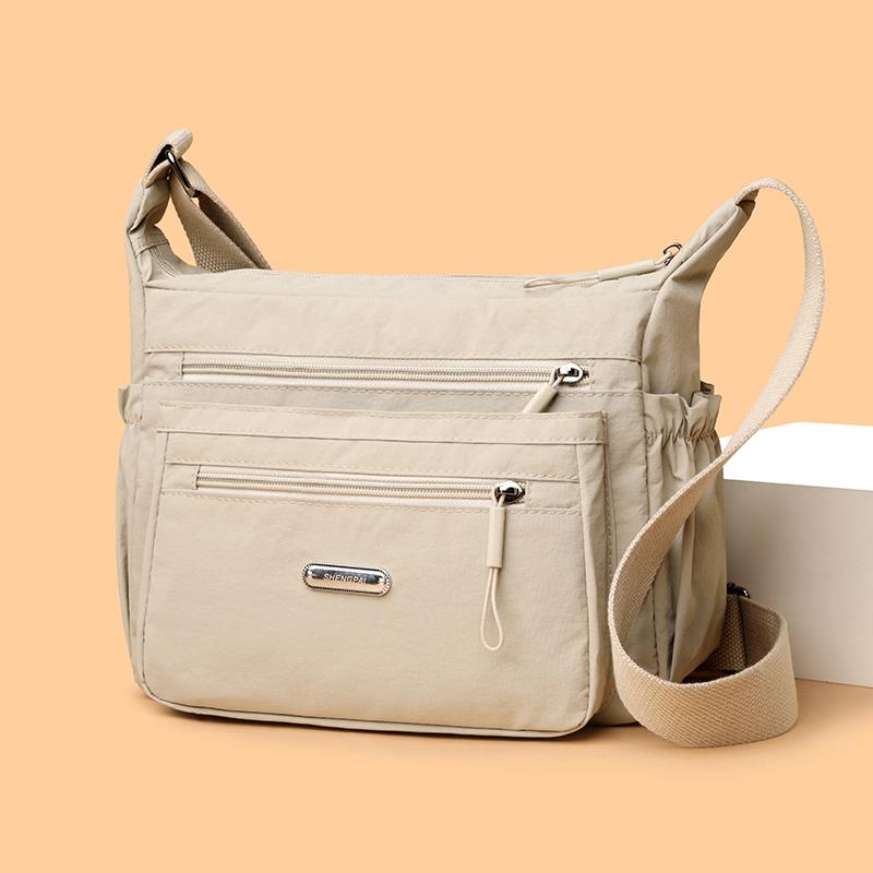 Многосекционная сумка через плечо для женщин, легкая сумка через плечо, сумка для матери