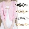 1Pair Jewelry Fashion Crystal Pin Gifts Accessories Cute Rhinestone Buttons Collar Alloy Buckle Shawl Cardigan Clips Mini Retro