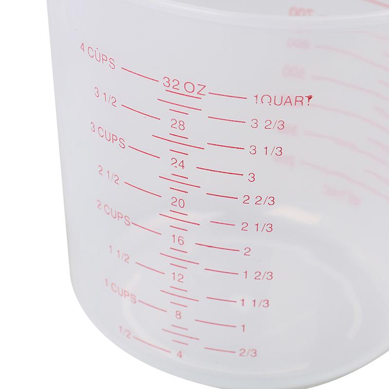 High Quality Plastic Measuring Jug Large Capacity Scale Cup 250/500/1000Ml