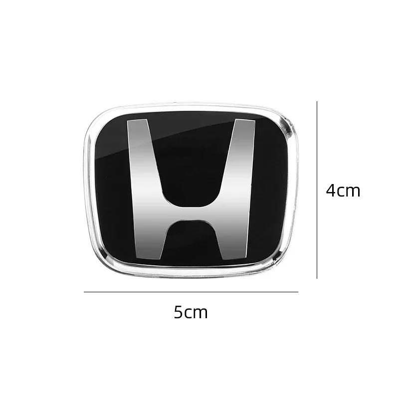 Эмблема на руль автомобиля H-Наклейка Для Honda Civic Accord Crider City XRV CRV HRV Inspire Fit Odyssey Модификация интерьера