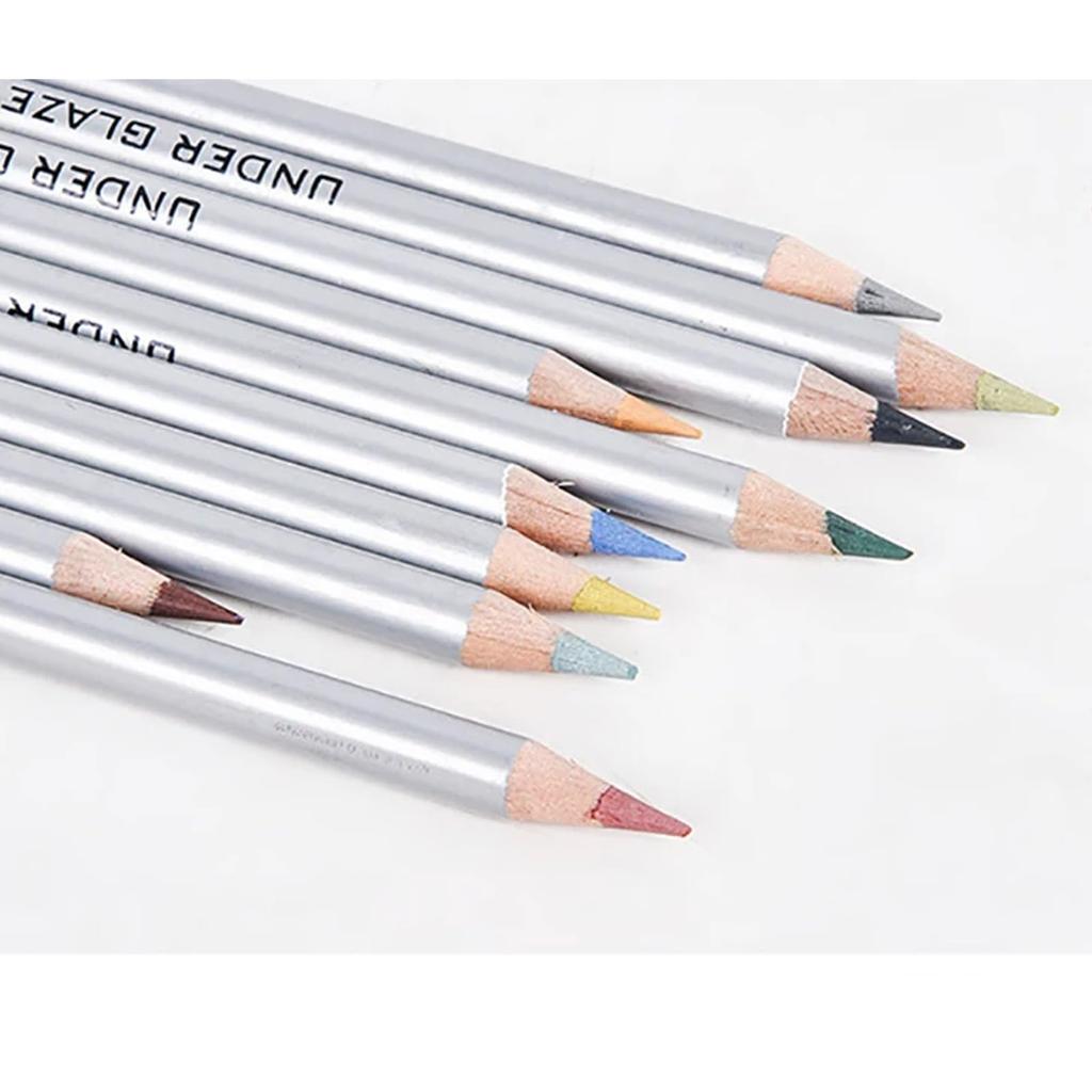 Jieoto 10 цветов Керамические художественные эскизы цветные карандаши DIY Керамическая глазурь мелки Керамическая живопись набор цветных карандашей, расписанный вручную