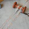 Цветная полиэфирная кружевная тесьма с цветочным узором, 2 см, для DIY аксессуаров к одежде