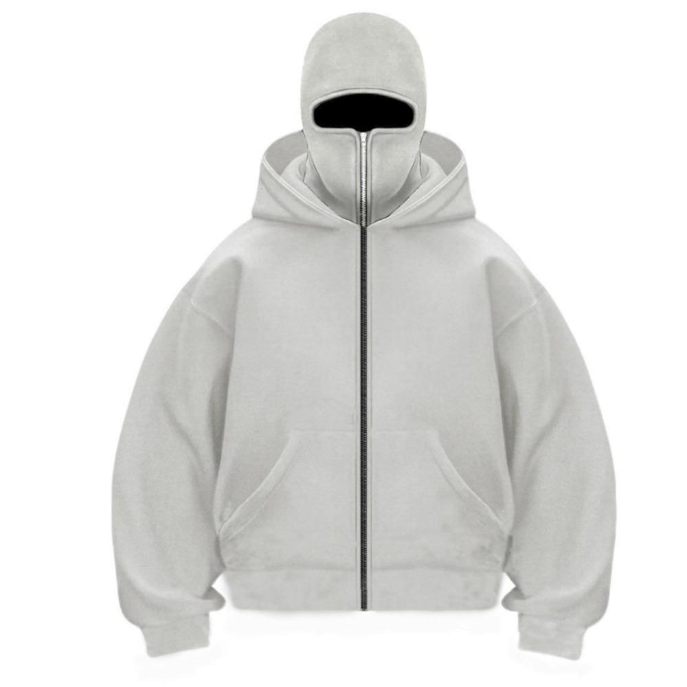 A Fashionable and Comfortable Men's Double-hooded Sweatshirt for Autumn and Winter