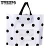 50pcs Plastic Tote Bag with Handle Gift Bags Reusable Shopping Bags for Boutique Stores Shopping Birthdays Party Bags Party Gift Bags Craft Tote Bags