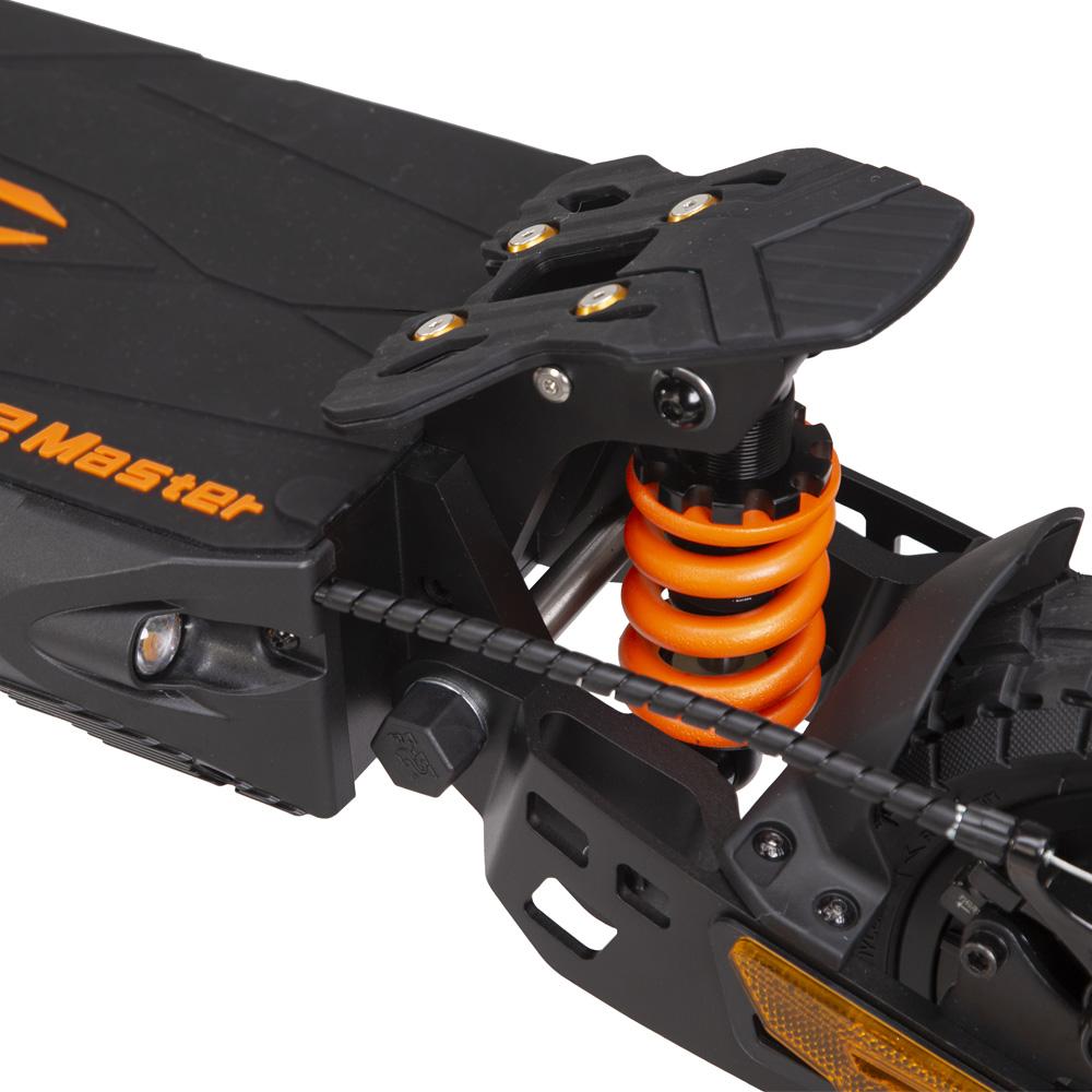 Электросамокат Kukirin G2 Master 2000W с двойным приводом, 52V 20.8Ah, максимальная скорость 60 км/ч, запас хода 70 км, 10" шины, двойной дисковый тормоз, полная подвеска, IP54