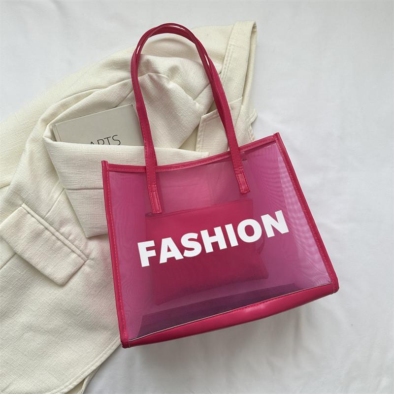 Стильная черно-белая модная сумка-тоут для поездок на работу и учебу со вместительным дизайном