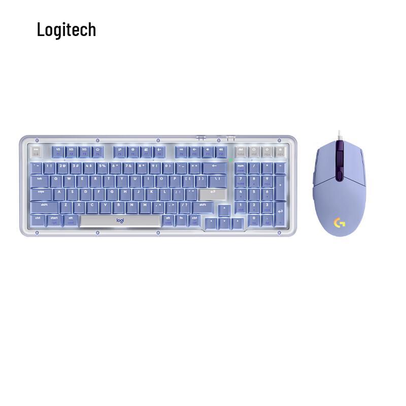 Logitech K98M Custom Mechanical Keyboard & G304 Wireless Mouse Set