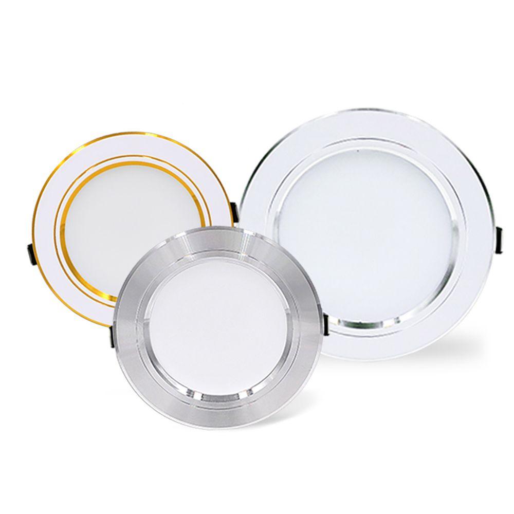 White 220V Lighting Round Led Light Indoor Led Panel Light Led Downlight Spot Light Ceiling Lamp