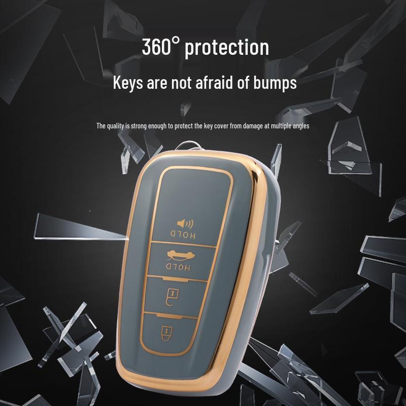 Toyota Key Case for Highlander, Levin, Corolla, RAV4, IZOA, and Camry