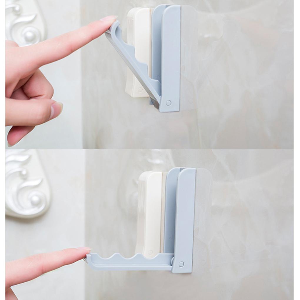 Складной крючок для ванной комнаты, настенная вешалка, самоклеящиеся невидимые держатели для хранения одежды, аксессуары для одежды