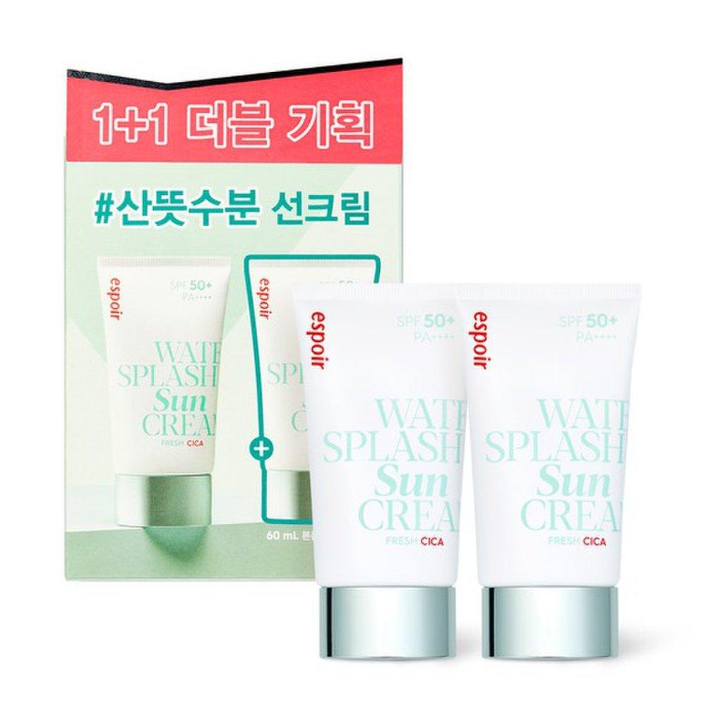 Espoir Солнцезащитный крем Water Splash Fresh Cica Duo 60 мл