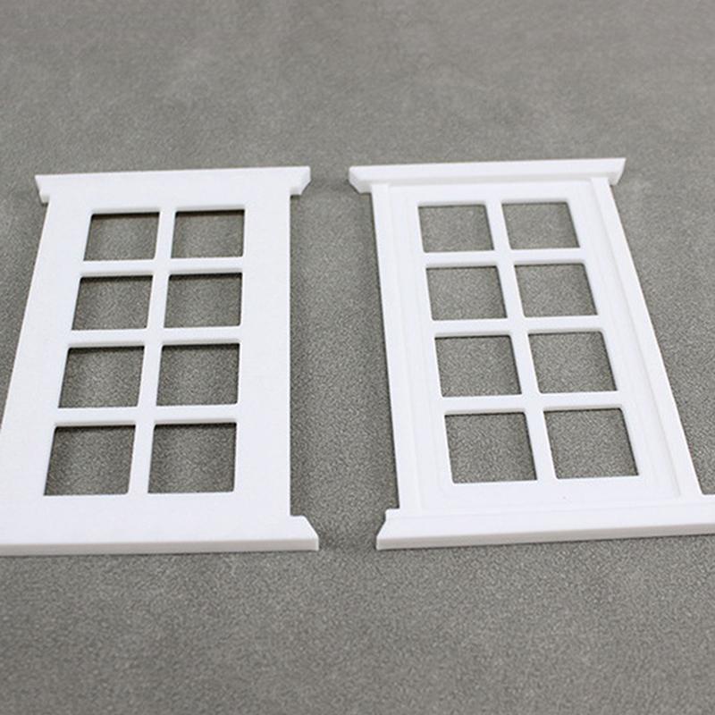 New 1PC Doll House Miniature Window Frame Model Decoration Windows Dollhouse 1/12 Mini Furniture Toy
