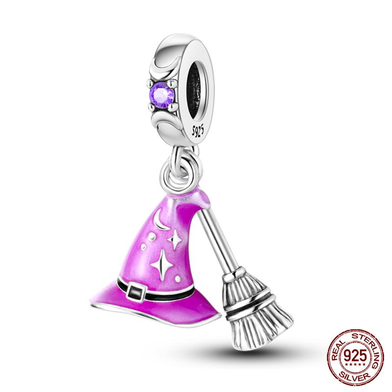 100% 925 Silver Fantasy Flying Dragon Mysterious Butterfly Charms Pendants Fit Qikaola Original Bracelets DIY Jewelry