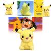 Adorable And Cute Long-haired Pikachu Plush Toy Keychain Soft And Cuddly Charm