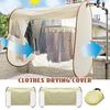 Наружный чехол для сушки одежды от дождя и солнца, чехол для защиты от птичьего помета, пылезащитный чехол для развешивания одежды, сушилка