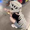 Dinosaur Skeleton Headgear Cos Dinosaur Hat