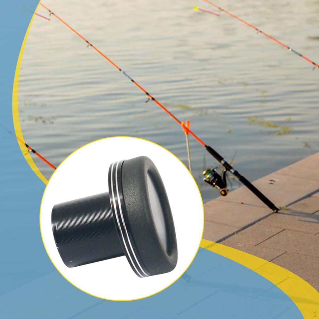 Fishing Pole Butt Cap Easy to Install Stylish DIY Outdoor Sports, 27mm, Building Repair Part,