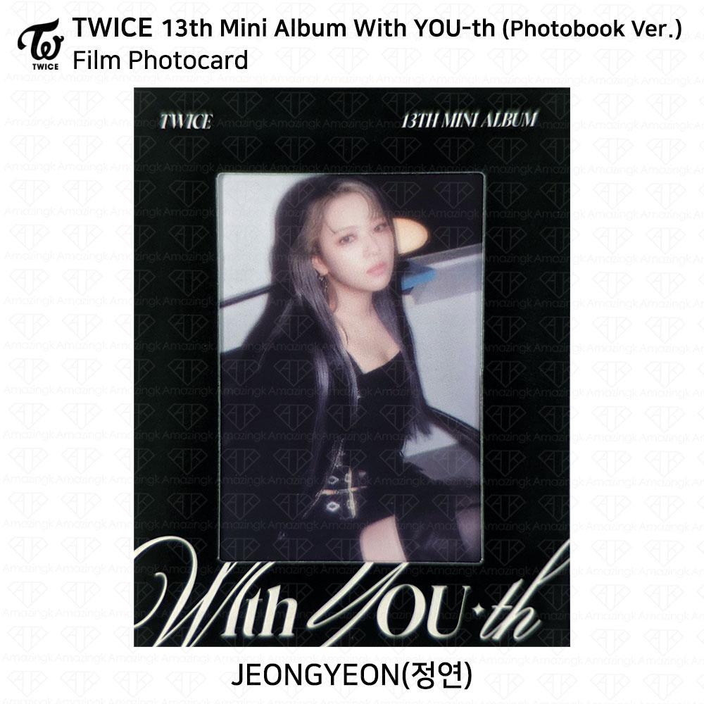 Twice 13-й мини-альбом с молодежной фотокарточкой YOU-th, постером, пленкой, стикером Jeongyeon KPOP K-POP