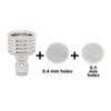 1 Pcs Stainless Steel Small Showerhead For Cleaning Flowers And Washing Car Machines High Pressure Car Wash Water Nozzle