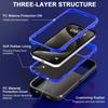 Heavy Duty Armor Defender Case for Samsung Galaxy A57/37/27/17/07 A56/36/26/16/06/55/35 Support Wireless Charge Ott Box Cover
