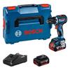 Perceuse-visseuse 18V GSR 18V-90 C + 2 Batteries GBA 5 Ah + Chargeur En Coffret L-BOXX - BOSCH - 06019K6006