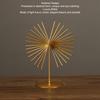 Iron Metal Tabletop Decorative Statue Indoor Display Metal Artwork  Showroom Interior Decor