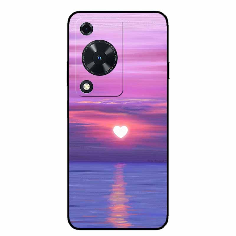 Чехол для телефона Huawei Nova Y63/ Y72S Чехол Животное Мягкий ТПУ Силиконовая Задняя Крышка Чехол Для Huawei Nova Y72S ТПУ Черный Funda Nova Y63