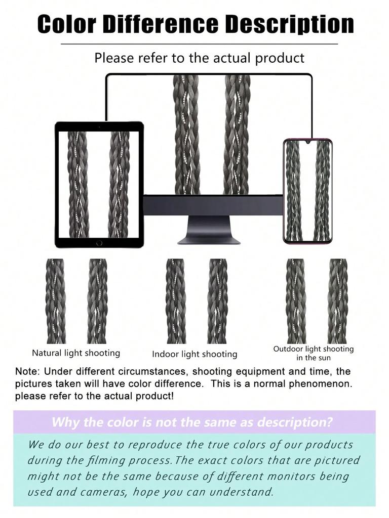 Конский хвост с зажимом-когтем, пара 20-дюймовых прямых тройных косичек-когтей, накладные волосы для женщин и девочек, аксессуары для волос для повседневного использования