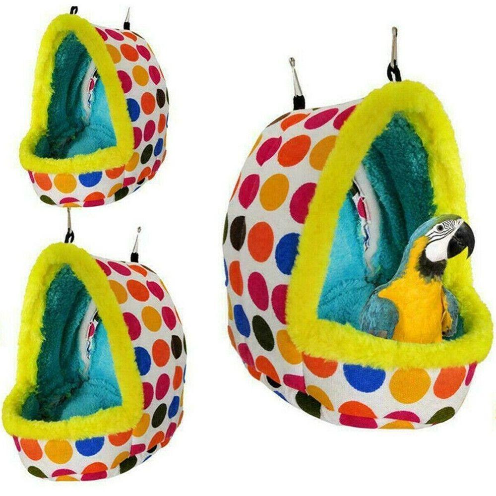 Pet Supplies Hanging Thick Bird Nest Cage Hamster Sleep Bag Parrot Tent Pet Hammock