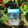 2Pcs Wasp Traps with Solar LED Light Auto ON/OFF Easy To Install Reusable Outdoor Hanging Fruit Fly